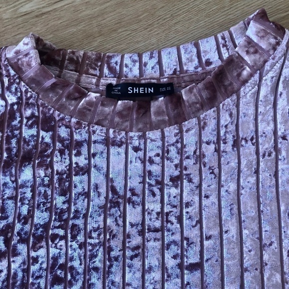 PINK VELVET  SHORT SLEEVES T-SHIRT XS - Picture 9 of 9